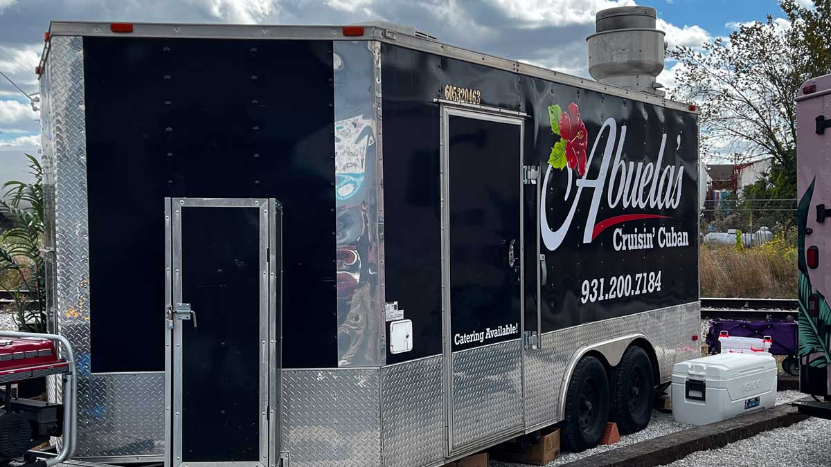 Abuela's Cuban Cafe Food Truck Trailer